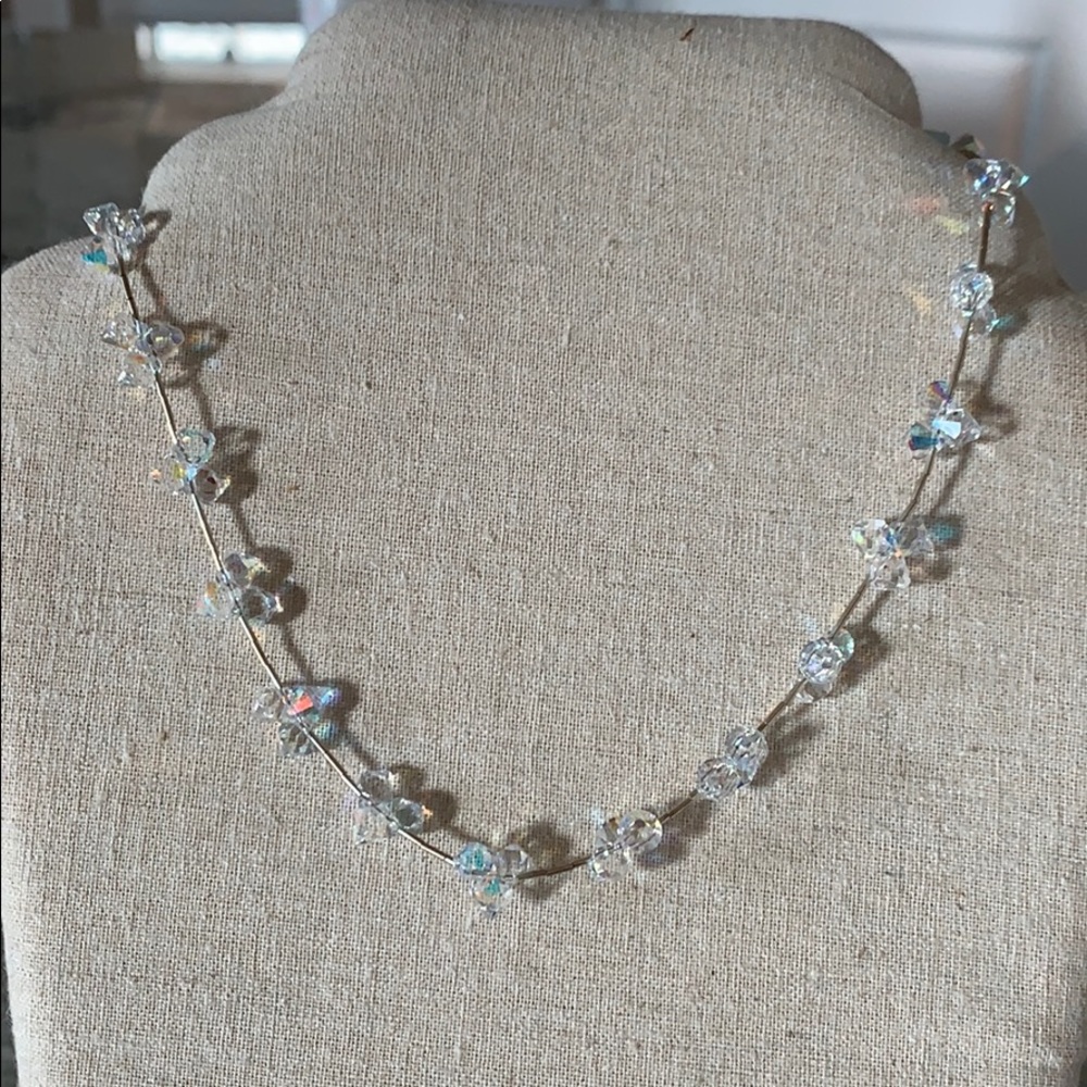 Beautiful Swarovski Crystal choker style necklace